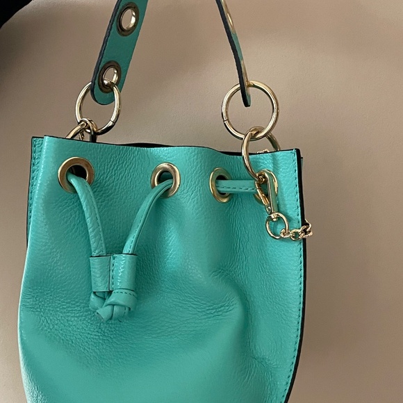 Leather Italian Bucket Bag - Picture 9 of 11